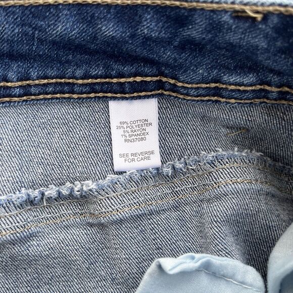 EST 1946 Denim Midi Skirt Women's Size 16W Blue Straight - Picture 5 of 6